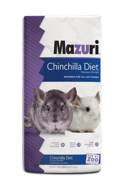 Mazuri Chinchilla Diets