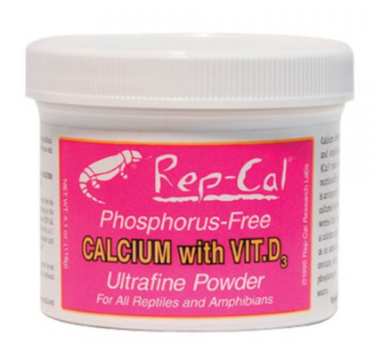 Rep-Cal Ultra-fine Calcium with Vitamin D3 - 3.3 oz