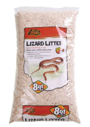 Zilla Lizard Litter Premium Reptile Bedding - 8 qt
