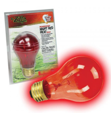 Zilla Incandescent Night Red Heat Bulb - 50 W