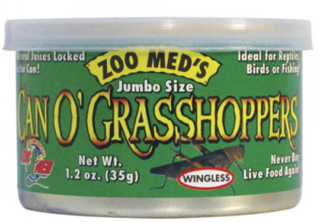 Zoo Med Can O' Grasshopper - Jumbo - 1.2 oz