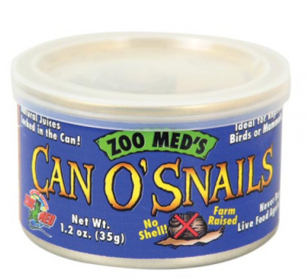 Zoo Med Can O' Snails - 1.7 oz